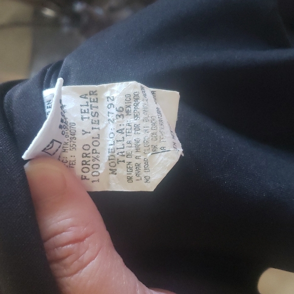 Punto y coma 36 m exploding dot pattern ruffle neckline & bottom hem - Picture 8 of 8